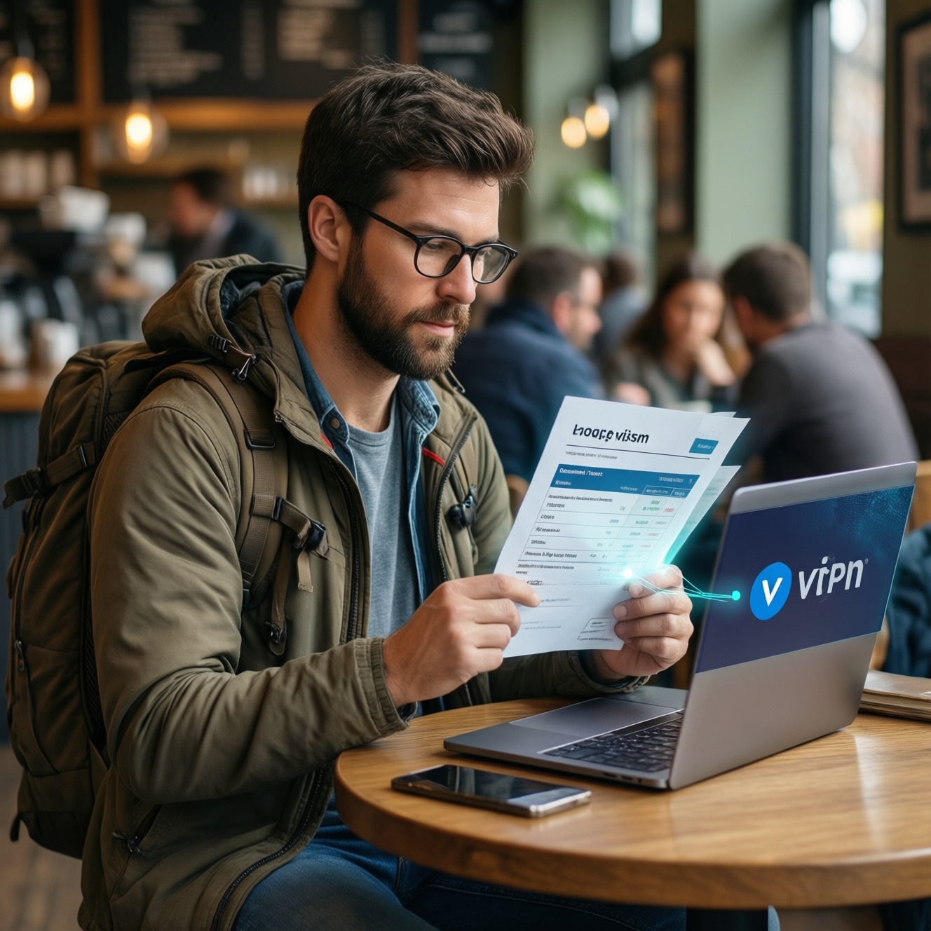 Как безопасно пользоваться публичным wi-fi для доступа к финансовым документам